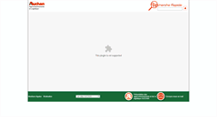 Desktop Screenshot of livrer-auchan.net